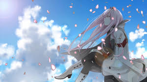 Darling in the franxx, zero two, ichigo, 4k, #4.2384. Zero Two Fan Art Animated Youtube