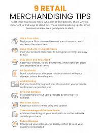 9 Retail Merchandising Tips For Small Businesses To Grow Sales