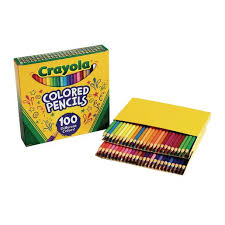Erasable pencils give you power to perfect. Crayola 100 Count Colored Pencils