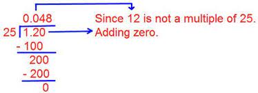 Divide decimals by whole numbers the same way you divide whole numbers by each other, but put the decimal point in the answer at the same place it is at in the original number. Division Of A Decimal By A Whole Number Rules Of Dividing Decimals