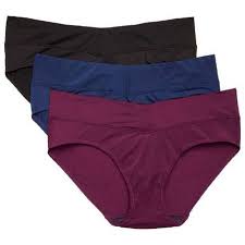 Blissful Benefits By Warners No Muffin Top Hipster Panties 3pk