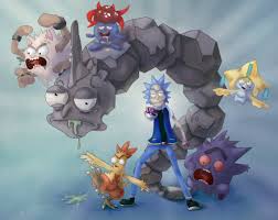 Rick And Morty X Pokemon Rick And Morty Poster Rick And Morty Rick And Morty Quotes