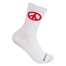 District Vision Yoshi Performance Socks White Achilles Heel