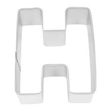 You'll say holy moly! when you use the 3 1/4 letter h cookie cutter. Letter H Cookie Cutter Rm 1477 Country Kitchen Sweetart