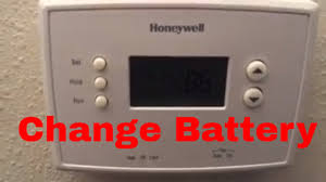 I have a honeywell thermostat. How To Change The Battery In A Honeywell Thermostat Youtube