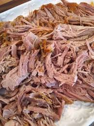 When you have leftover pork roast and deli ham in the fridge, you make a cuban sandwich with several pieces of cheese to make your mouth melt. Shredded Pork Roast Wraps Norine S Nest