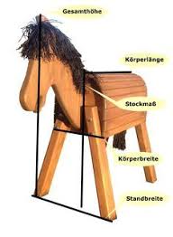 Holzpferd Modell Flicka 110 Holzpferd Holzpferd Garten Holzpferd Bauen