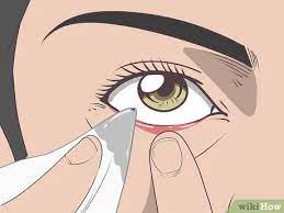 Then in that position, blow your nose, which produces a small flow of tears. 4 Ways To Get Stuff Out Of Your Eye Wikihow