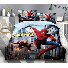 Very vibrant colors, looks like the picture. Disney Spiderman Iron Man Duvet Cover Sets For Boys Bedding 39 59 Shop Social