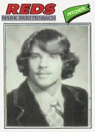 MARK BREITENBACH 1976 DRAFT PICK 1976-77 MINORS