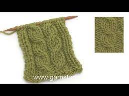 When You Knit Cables You Don T Necessary Need To Use A Cable Needle The Video Shows You H Knitting Patterns Knitted Slippers Pattern Knitting Patterns Free