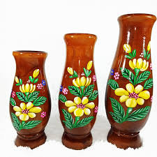 Check spelling or type a new query. Vas Bunga Set Hiasan Meja Ruang Tamu Kerajinan Kayu Jati Finishing Cat Warna Lazada Indonesia