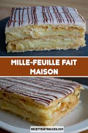 Mille Feuille Fait Maison En 2020 Recette Dessert Patisserie Recettes De Patisserie