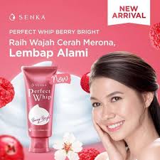 Jual Senka Perfect Whip Berry Bright Facial Foam Di Seller Twinkle Beauty