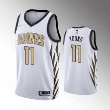For a looser fit, we recommend ordering one size larger than you normally wear Atlanta Hawks 11 Trae Young White City Edition Jersey Sneakershoes666 On Artfire