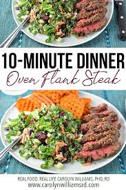 Oven Flank Steak Healthy Steak Recipes Beef Steak Recipes Steak Dinner