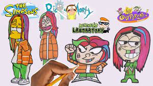 Find more awesome images on picsart. Draw Tekashi 6ix9ine In 4 Different Styles Rapper Art Cartoon Art Styles Black Girl Art