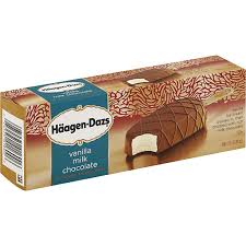 Adah chung is a fact checker, writer, researcher, and occupational therapist. Haagen Dazs Vanilla Milk Chocolate Ice Cream Bar Shop Matherne S Market
