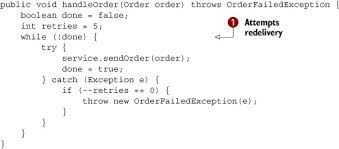 Onexception this approach defines the exception clause separately from the route. Chapter 5 Error Handling Camel In Action
