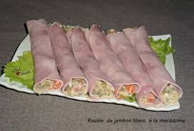 Roules De Jambon Blanc A La Macedoine Chez Vanda Macedoine De Legumes Roule Jambon Recettes De Cuisine