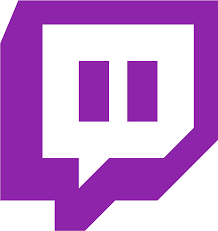Man laughing while holding his chin. Download Twitch Twitch Tv Black Twitch Logo Transparent Full Size Png Image Pngkit