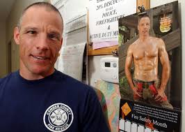 Firefighter brings the heat for Camden in calendar