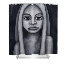 Camilla. Monochromatic Portrait Study. Zip Pouch by Amy E Fraser
