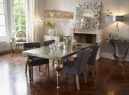 This chandelier can be hung or attached. Eccleston Nickel Rectangular Chandelier With Silver Chains K B London