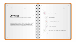 Free + easy to edit + professional + lots backgrounds. Personal Profile Powerpoint Template Notebook Slidebazaar