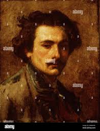 Self-Portrait by Thomas Couture Stock Photo