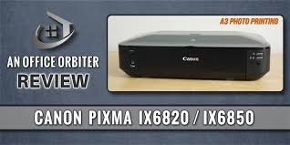 The canon pixma ix6850 printer provides wireless abilities as well as ethernet connectivity for how to setup and install canon pixma ix6850 driver: Canon Pixma Ix6820 Review High Quality A3 Photo Print