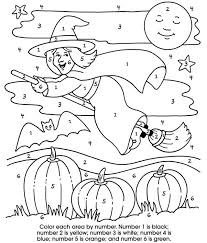Find the best halloween coloring pages for kids & for adults,. Maluj Podle Cisel Halloween Worksheets Halloween Coloring Pages Halloween Printables