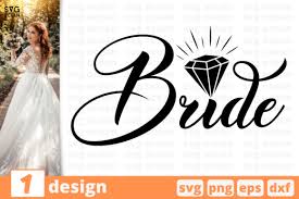 Download Bride For Cricut Graphic By Svgocean Creative Fabrica PSD Mockup Templates