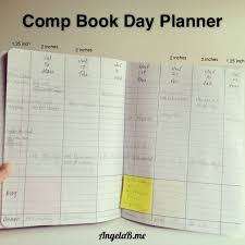 How To Make A Day Planner From A Composition Book Composition Notebook Planner Day Planners Planner Book
