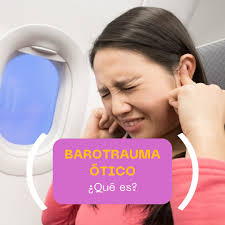 El barotraumatismo del oído es una lesión causada por cambios rápidos en la  presión ambiental, ocurre cuando la presión del aire en el oído medio y la  presión del aire en el