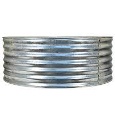 The 10 best metal fire pit rings. Backyard Creations Galvanized Steel Fire Ring At Menards