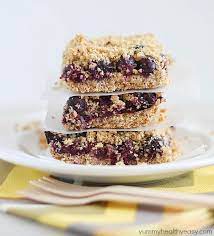 25 best low calorie dessert recipes for weight loss. Skinny Blueberry Crumble Bars Yummy Healthy Easy