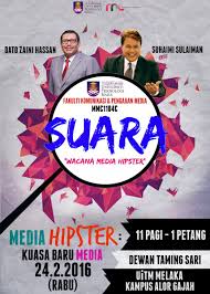 Uitm melaka kampus bandaraya melaka alor gajah jasin. Suara16 ×'×˜×•×•×™×˜×¨ In Celebration Of 1 Decade Masscomm Uitm Kampus Alor Gajah Melaka From Mmc1104c Presents Suara Suara16 Https T Co Mt7uwooclo