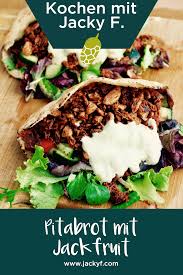 Doner Mit Jackfruit Veganer Doner Vegetarischer Doner Fleischersatz