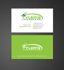 The contribution receipt template is going to be utilized to create receipts together with all the factual details on upon receipt of a particular contribution. Modern Bold Lawn Care Business Card Design For Tyler S Lawn Care By Chandrayaan Creative Design 10611154