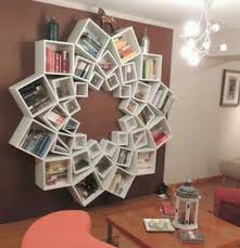 Decorating your home to your taste can be expensive. Cool Flower Shaped Bookshelf Design Home Decor Hacks Easy Home Decor Cheap Home Decor