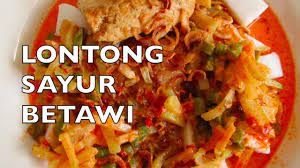 Hanya saja sayur (lodeh) untuk ketupat sayur menggunakan pepaya muda dan udang kering/ebi, sedangkan sayur (godog) pada resep lontong sayur menggunakan labu siam dan udang segar. Lontong Sayur Cara Membuat Lontong Sayur Betawi Indonesian Vegetable Stew Ii Clk Youtube