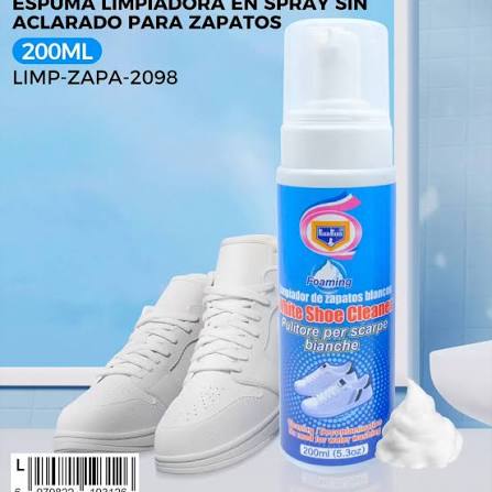 Espuma Limpiadora en sprsy aclarado para zapatos 😍😍 Precios abajo⬇️  Precios-✅️: Detalle: $130 Mayor: $120 . . . Trabajamos con envíos a todas  las provincias 🚚 ⚠️ Trabajamos con pago contra entrega ‼️