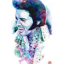 Elvis Pontchartrain Poster Heavy Cardstock 14 X 22