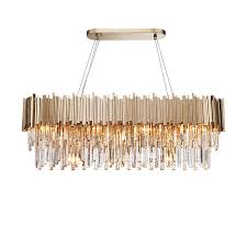 With millions of unique furniture, décor, and housewares options, we'll help you find the perfect solution for your style and your home. Phube Lighting Modern Crystal Chandelier Luxury Oval Gold Hanging Light Fixtures Dining Room Suspension Led Lustres Chandeliers Aliexpress