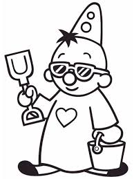 Download or print this amazing coloring page. Bumba With Shuffle And Bucket Coloring Page 1001coloring Com