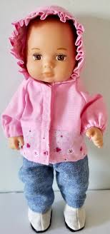 PDF Hooded Jackets With Boots Pattern Fits 8 Dolls, Such as Little Bitty  Baby