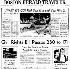 The civil rights act of 1964 was the nation's premier civil rights legislation. Boston Herald On Twitter President Johnson Signs The Civil Rights Act Heraldarchives 1968 Heraldarchive This Day In History Bostonherald Heraldradio Https T Co P4kyqq9qmn