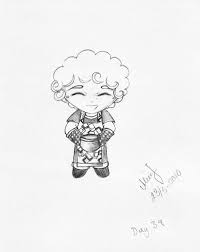 Day 39 Grandma Chibi Chibi Grandma Drawings