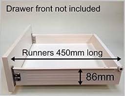 replacement kitchen drawer box (shallow
